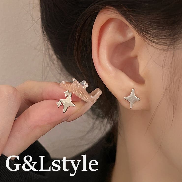 【12/11 1:59まで 10%OFFクーポン】モチーフシルバーピアス　10252