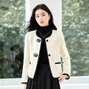 JS FASHION ダッフル風ジャケット 全2色 ノーカラー 起毛 羽織り 長袖 秋アウター 冬アウター 大人 きれいめ 好印象 おしゃれ 大人 可愛い 大きいサイズ 上品 通勤 通学 オフィスカジュアル 同窓会 エレガント ママスーツ 春 秋 冬 【