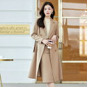 JS FASHION ロングコート 単品 全3色 襟付き 羽織り 長袖 秋アウター 冬アウター 大人 きれいめ 好印象 フォーマル おしゃれ 大きいサイズ 上品...