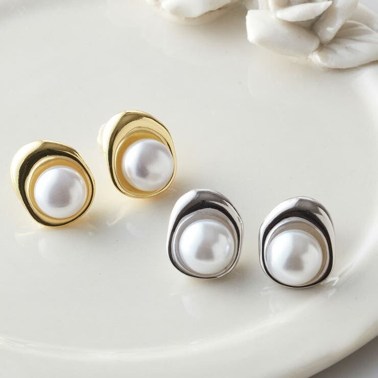 Vita Felice フープスタッドピアス アクセサリー