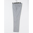 【10%OFFクーポン!11/27(木)1:59まで】TAKA-Q MEN クロスストレッチ スリムフィット ノータックスラックス ライトグレー(セットアップ可...