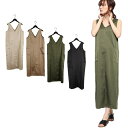 STYLEBLOCK Aライン ワンピース ノースリーブ 無地 ロングワンピース マキシ丈 ツイル フレア レディース ライトベージュ ベージュ カーキ ブラック 夏先行 ワンピース・ドレス