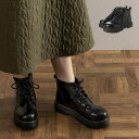 STYLEBLOCK ショートブーツ レースアップブーツ 裏起毛 暖かい 太ヒール 歩きやすい レザー調 黒 シューズ 靴 レディース ブラック ライトブラウン 冬先行 シューズ・靴