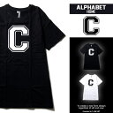 T-LINK 英文字 Tシャツ アルファベット 半袖 C 2カラー メンズ レディース ユニセックス デザイン おしゃれ ネタ Tシャツ パロディ おもしろ ダ...