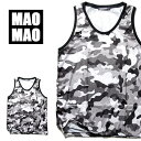 T-LINK 総柄デザイン CAMO 迷彩柄 メッシュバスケットシャツ メンズ ポリエステル100% 春夏用 S-XL【大きいサイズ バックプリント メッシュ ...
