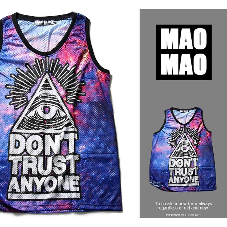 T-LINK 宇宙柄 メッシュバスケットシャツ メンズ ポリエステル100% 春夏用 S-Lメッシュ タンクトップ ストリート系 ゲームシャツ ダンス衣装 メン...