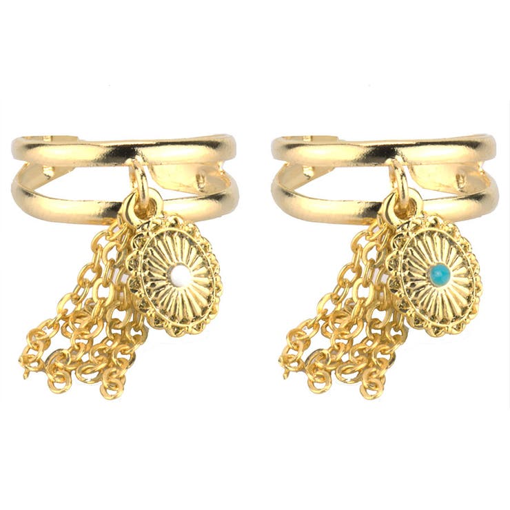 enjoueel フリンジコンチョトゥリング アクセサリー