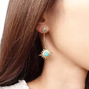 enjoueel 太陽モチーフイヤリング(限定カラー)【ニッケルフリー】 アクセサリー
