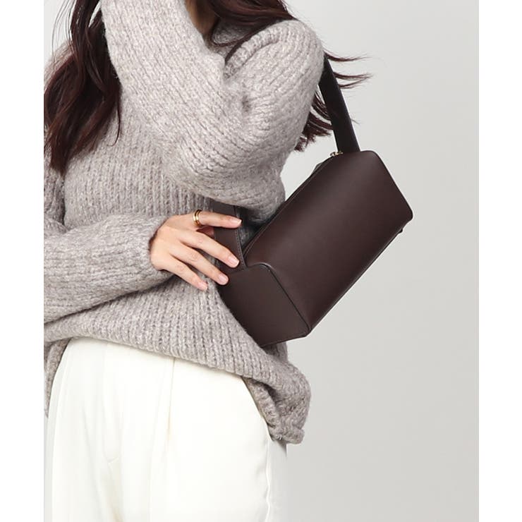 UNITED BASE 本革 スクエア ワンハンドル ショルダーバッグ トートバッグ 小さめ 大人 バッグ・鞄