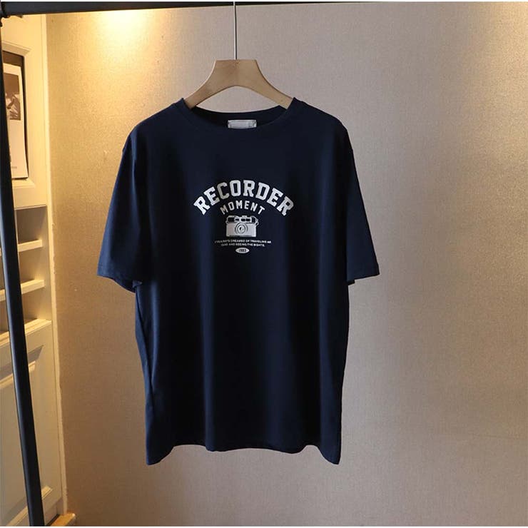 【10％OFFクーポン！9/24(木)1:59まで】And Kawaii ロゴプリント 半袖Tシャツ カジュアル 韓国 ゆったり tシャツトップス トップス shoplistselect-10029235 SHOPLIST サンプル画像3