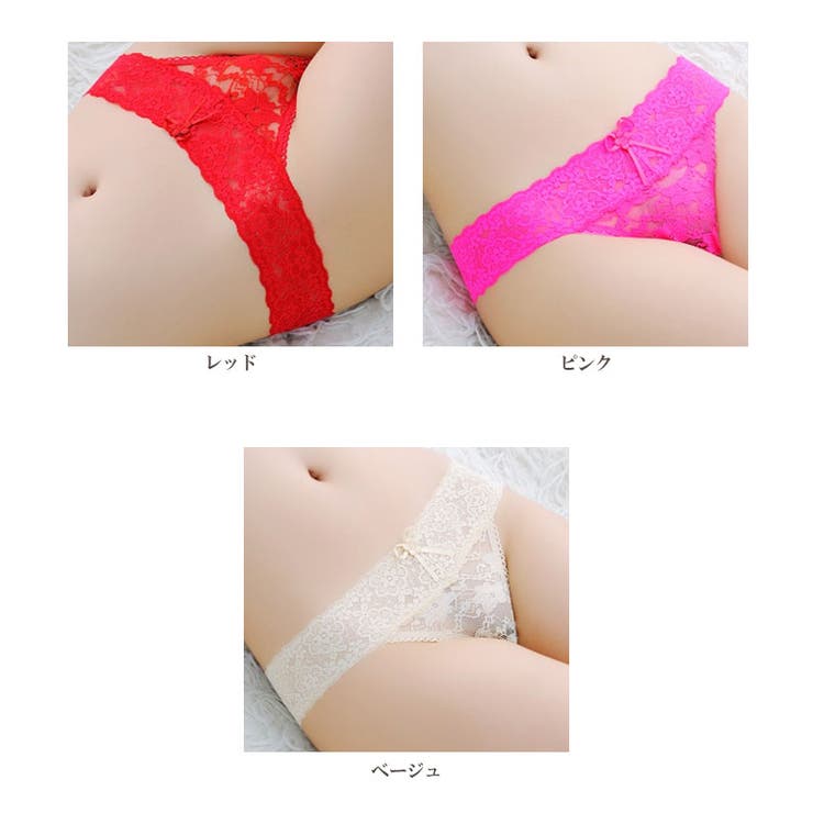Gain-Mart 総レース Tバックショーツ...の紹介画像3