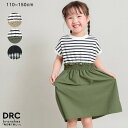 ブランシェス 【WEB限定/DRC】ウエスト切替ドッキング半袖ワンピース ワンピース・ドレス