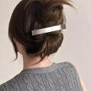 【5/16 1:59まで 5%OFFクーポン】JS FASHION ヘアピン ダッカール ヘアクリップ くちばしクリップ シンプル ヘアアクセサリー 大きい 大...