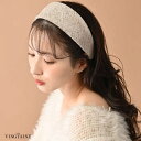 VINGTAINE カチューシャ ワイド 幅広 ヘッドアクセサリー 上質 お洒落 大人カジュアル シンプル ギフト プレゼント HK-351 ヘアアクセサリー