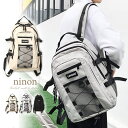 ninon リュック レディース メンズ 大容量 通学 リュックサック 通勤 バックパック 女子 黒 おしゃれ シンプル ビジネス スポーツ 軽量 旅行 背中メッシュ A4 男女兼用 ユニセックス メッシュ ポケット カジュアル 大人 通勤バッグ マザー