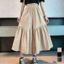 Miniministore ワイドパンツ ウエストゴム スカンツ パンツ・ズボン