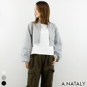 【5/16 1:59まで 5%OFFクーポン】A.NATALY バルーンスリーブショートジャケット アウター(コート・ジャケットなど)