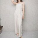 キャミソールサロペットパンツ オールインワン ヴィンテージ風洗い