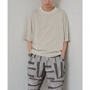 【5%OFFクーポン 9/11 1:59まで】PAL GROUP OUTLET 【Kastane】REVERSIBLE PILE T-SHIRT トップス