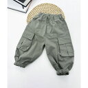 【8/11まで5%OFFクーポン】aimoha kids 【aimoha KIDS】ポケットキッズカーゴパンツ パンツ・ズボン