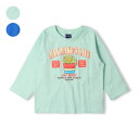 こどもの森e-shop 仕掛け付きポテトプリント長袖Tシャツ・ロンT トップス