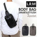 BACKYARD FAMILY L.R.M 合皮ボディバッグ バッグ・鞄