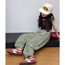 【8/11まで5%OFFクーポン】aimoha kids 【aimoha KIDS】ドロストカーゴパンツ パンツ・ズボン