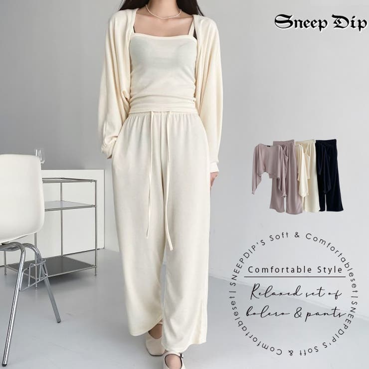 【10%OFFクーポン!11/27(木)1:59まで】SneepDip 【17489】こなれリラックスコーデ3点SET ワンピース・ドレス