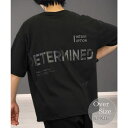 GROOVY STORE 【オーバーサイズ】Tシャツ半袖 ストリート バックプリント Tシャツ【刺繍】#ロゴTシャツ #グラフィック Tシャツ トップス