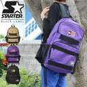 EYEDY STARTER BLACK LABEL(スターターブラックレーベル) スケートボード BACK PACK リュック ST-DB001 バックパック 大容量 メンズ レディース ユニセックス スケート ストリート かっこいい おしゃれ 人気 安