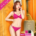 Dazzy ストリングリボンレーシィブラジャー&Tバックショーツ インナー・下着