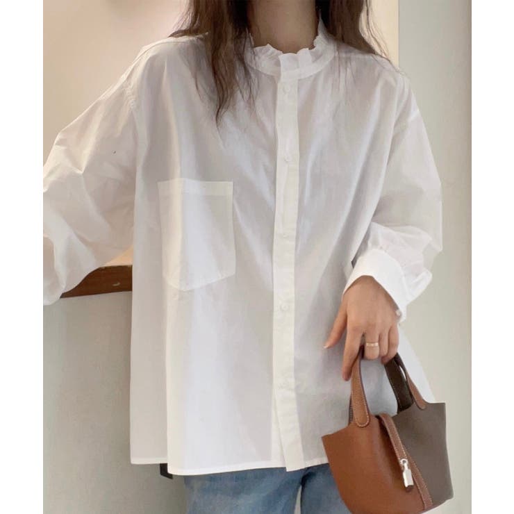 エロディー レディース シャツ トップス Mock Neck Long Sleeve Sequin Top tシャツ 「STCH」モックネックロングTシャツ レディース メンズ シャツ