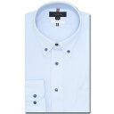【マラソン期間中 5%OFFクーポン】TAKA-Q MEN アイスカプセル スタンダードフィット ボタンダウン長袖ニットシャツ スーツ