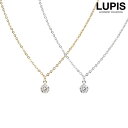 LUPIS 一粒ストーンネックレス アクセサリー