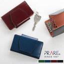 【8/11まで5%OFFクーポン】sankyo shokai キーケース 革 レディース コードバン ブランド 本革 レザー 日本製 鍵入れ PRAIRIE [...