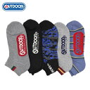 COMPLETE OUTDOOR5足組 スニーカーソックス 靴下 5P アウトドア メンズ SN size:25-27 90A-705 インナー・下着