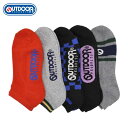 COMPLETE OUTDOOR5足組 スニーカーソックス 靴下 5P アウトドア メンズ SN size:25-27 90F-750 インナー・下着