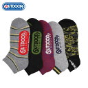 COMPLETE OUTDOOR5足組 スニーカーソックス 靴下 5P アウトドア メンズ SN size:25-27 90J-798 インナー・下着