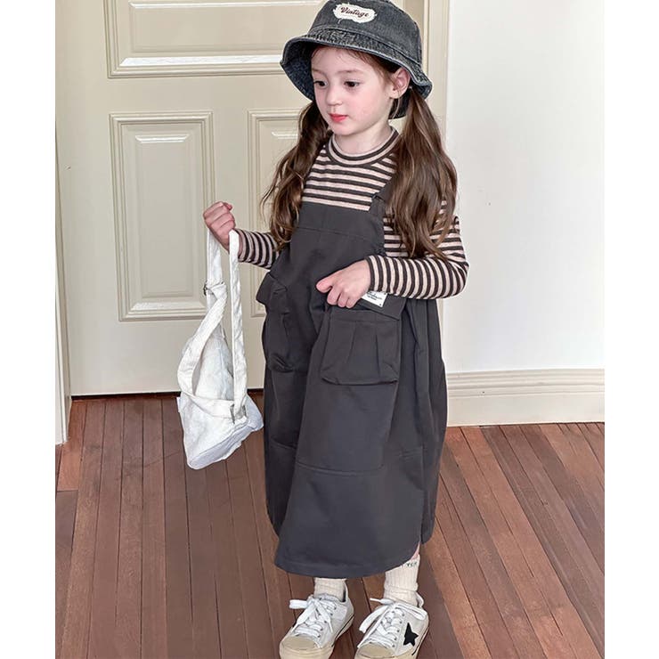 aimoha kids 【aimoha-KIDS-】ジャンスカ ワンピース・ドレス