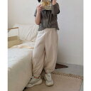 【8/11まで5%OFFクーポン】aimoha kids 【aimoha KIDS】フリル裾スウェットパンツ パンツ・ズボン