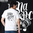 Maqua-store ASNADISPEC Tシャツ メンズ 半袖 ティーシャツ TEE アスナディスペック 釣り ルアー フィッシング柄 プリントブランド 人気 B系 アメカジ ストリート おしゃれ かっこいい /3045/ asst2259 トップ