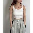 【マラソン期間中 5%OFFクーポン】VIVID LADY カップ付き タンクブラトップ トップス