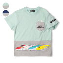 こどもの森e-shop JR新幹線電車プリント切替半袖Tシャツ トップス
