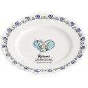 Skater プレート 皿 19cm ナルミボーンチャイナ NARUMI ナルミ ボーンチャイナ 食器 お皿 スケーター skater CBPL19 クロミ クロミちゃん サンリオ 女の子 女子【取り皿 丸皿 陶磁器 キャラクター 鳴海製陶】 食器・キッ