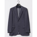 【10%OFFクーポン!11/27(木)1:59まで】TAKA-Q MEN 軽量メッシュ レギュラーフィット 2ボタンジャケット デニム調(セットアップ可能) ...