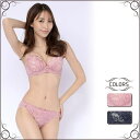 【マラソン期間中 5%OFFクーポン】GRAXIA 大人っぽいデザインとバック総レースによる肌の透け感がとてもセクシーなブラセット(ブラセット) インナー・下着