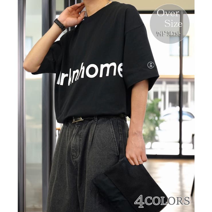 【10%OFFクーポン!11/27(木)1:59まで】GROOVY STORE 【brknhome / ブロークンホーム】グラフィック プリント ワイド 半袖T...