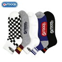 COMPLETE QT OUTDOOR5足組 クォーターソックス 靴下 5P アウトドア メンズ QT size25-27 90I-989 インナー・下着