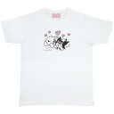 Skater Tシャツ シャツ 半袖 Lサイズ クルーネック 丸首 服 綿 コットン 白 ホワイト スケーター skater ZTS17 クロミ すこぶる動くウサギ サンリオ【キャラクター プリント かわいい】 トップス