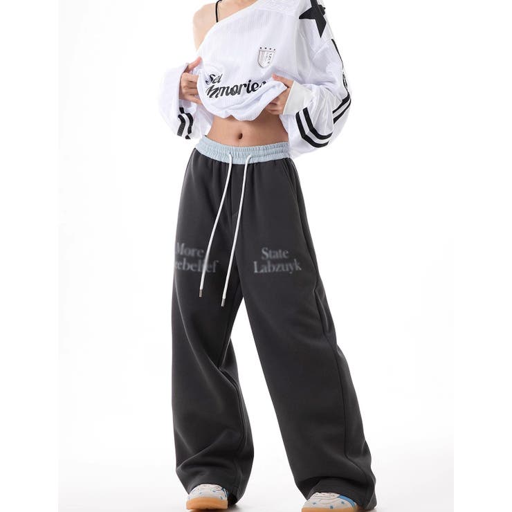 LETee ロゴプリント　スェットパンツ パンツ・ズボン shoplistselect-10283724 SHOPLIST パッケージ画像